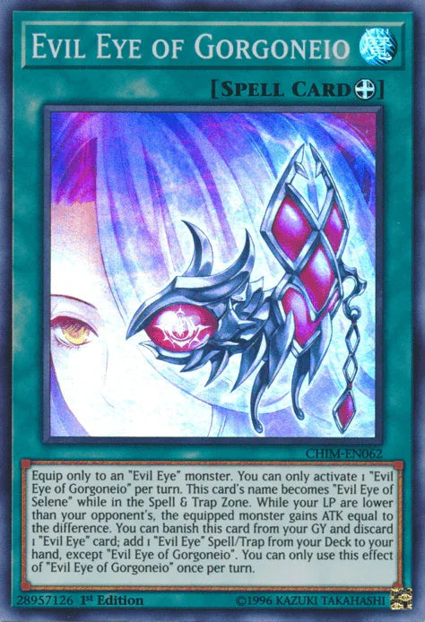 Evil Eye of Gorgoneio [CHIM-EN062] Super Rare - for just $0.10! 