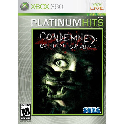 Condemned Criminal Origins (Platinum Hits) (Xbox 360) - Just $0! Shop now at Retro Gaming of Denver