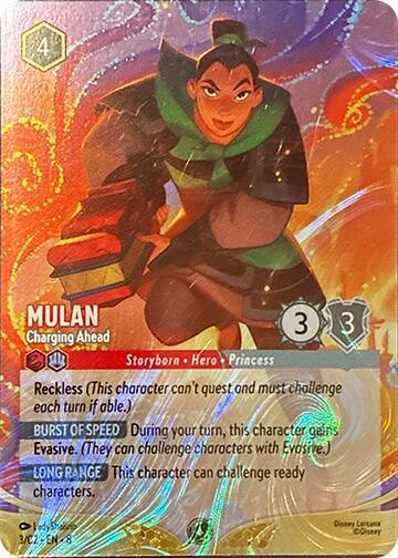Mulan - Charging Ahead (3) [Promo Cards] - for just $22.10! 