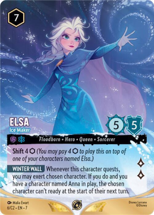 Elsa - Ice Maker (6) [Promo Cards] - for just $43.35! 