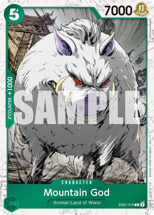 Mountain God (Pirate Foil) [Premium Booster -The Best- Vol. 2] - for just $0.10! 
