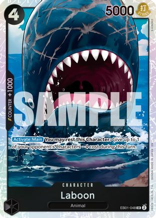 Laboon (Reprint) (EB01-048) - Premium Booster -The Best- Vol. 2 Foil - for just $0.40! 