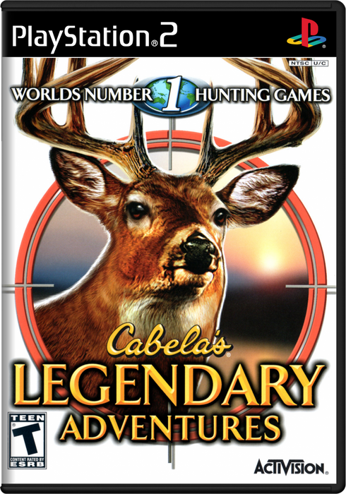 Cabela's Legendary Adventures – PlayStation 2 (PS2) - for just $5.99! 
