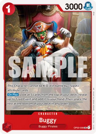 Buggy - OP03-008 (Reprint) (OP03-008) - Premium Booster -The Best- Vol. 2 - for just $0.08! 