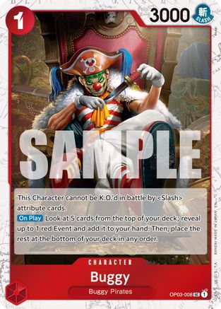 Buggy - OP03-008 (Pirate Foil) (OP03-008) - Premium Booster -The Best- Vol. 2 Foil - for just $0.15! 