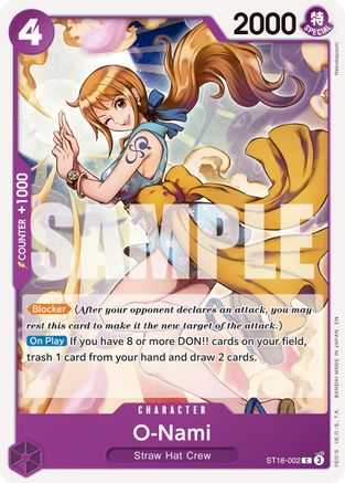 O-Nami (Reprint) (ST18-002) - Premium Booster -The Best- Vol. 2 - for just $0.10! 