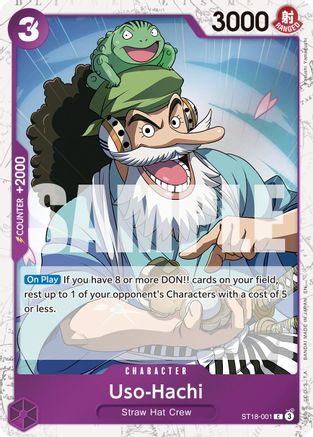 Uso-Hachi (Pirate Foil) (ST18-001) - Premium Booster -The Best- Vol. 2 Foil - for just $1.93! 