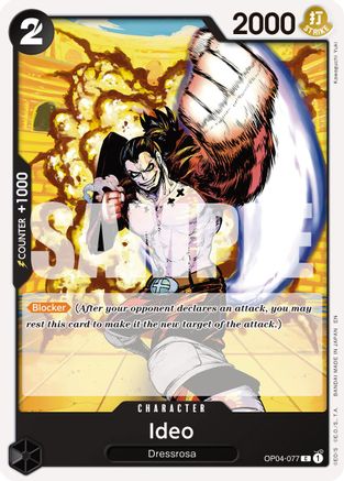 Ideo (Reprint) (OP04-077) - Premium Booster -The Best- Vol. 2 - for just $0.05! 