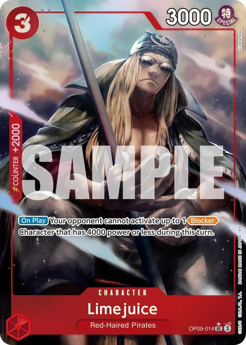 Limejuice (Alternate Art) [Premium Booster -The Best- Vol. 2] - for just $1.80! 