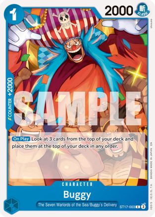 Buggy - ST17-003 (Reprint) (ST17-003) - Premium Booster -The Best- Vol. 2 - for just $0.08! 