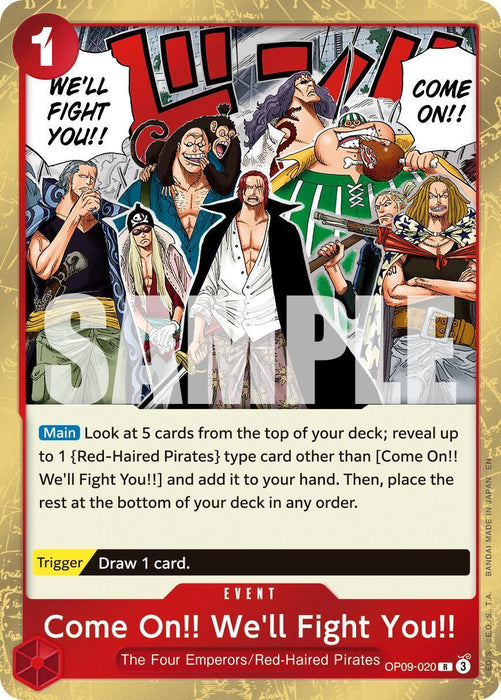 Come On!! We'll Fight You!! (Reprint) [Premium Booster -The Best- Vol. 2] - for just $0.10! 