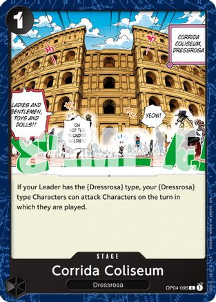 Corrida Coliseum (Reprint) (OP04-096) - Premium Booster -The Best- Vol. 2 - for just $0.05! 