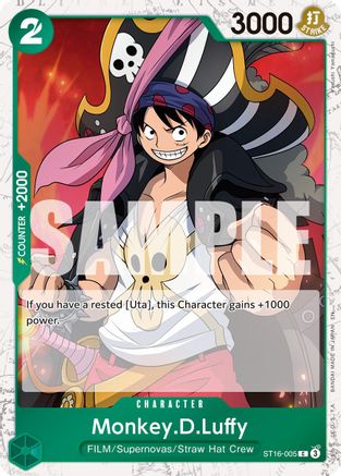 Monkey.D.Luffy - ST16-005 (Pirate Foil) (ST16-005) - Premium Booster -The Best- Vol. 2 Foil - for just $0.13! 