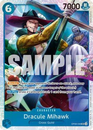 Dracule Mihawk - OP09-048 (Reprint) (OP09-048) - Premium Booster -The Best- Vol. 2 Foil - for just $0.23! 