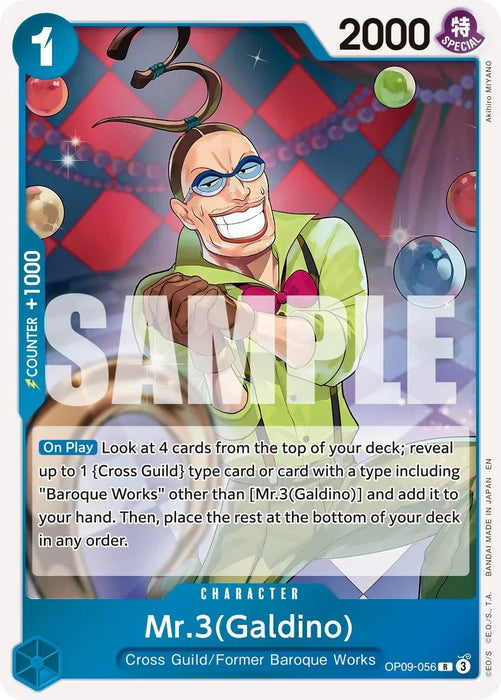 Mr.3(Galdino) (OP09-056) (Reprint) [Premium Booster -The Best- Vol. 2] - for just $0.10! 