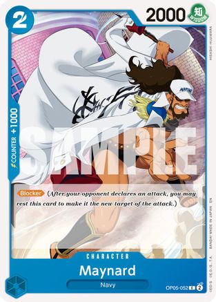 Maynard (Reprint) (OP05-052) - Premium Booster -The Best- Vol. 2 - for just $0.05! 