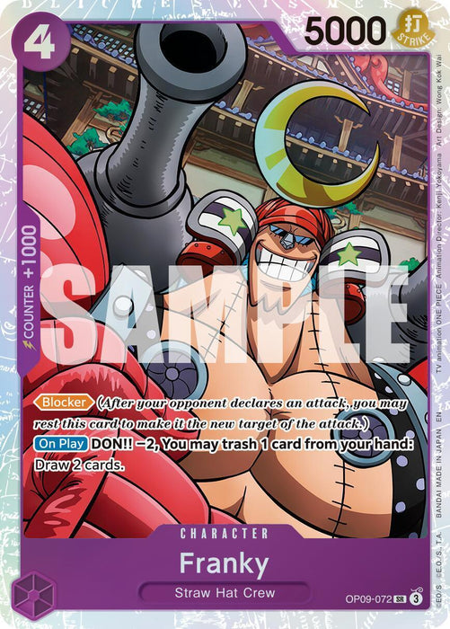Franky (OP09-072) (Reprint) [Premium Booster -The Best- Vol. 2] - for just $0.20! 