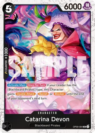 Catarina Devon (Pirate Foil) (OP09-084) - Premium Booster -The Best- Vol. 2 Foil - for just $0.10! 