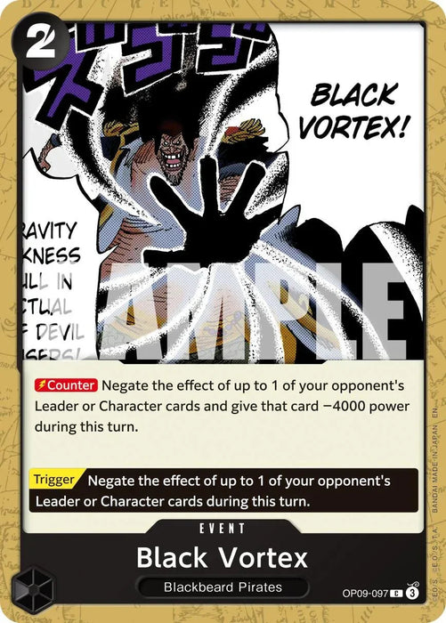 Black Vortex (Reprint) [Premium Booster -The Best- Vol. 2] - for just $0.10! 