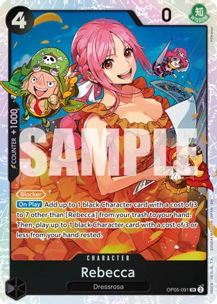 Rebecca (Reprint) (OP05-091) - Premium Booster -The Best- Vol. 2 Foil - for just $0.53! 
