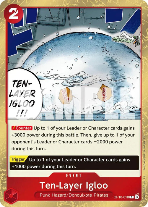 Ten-Layer Igloo (Pirate Foil) [Premium Booster -The Best- Vol. 2] - for just $0.10! 