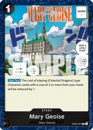 Mary Geoise (Pirate Foil) (OP05-097) - Premium Booster -The Best- Vol. 2 Foil - for just $0.13! 
