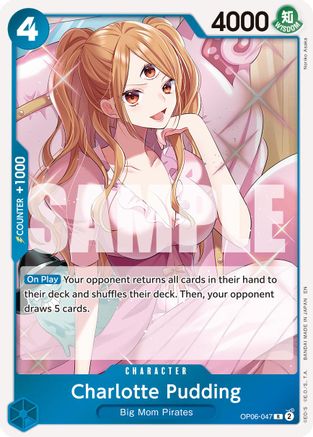 Charlotte Pudding (Reprint) (OP06-047) - Premium Booster -The Best- Vol. 2 Foil - for just $0.23! 