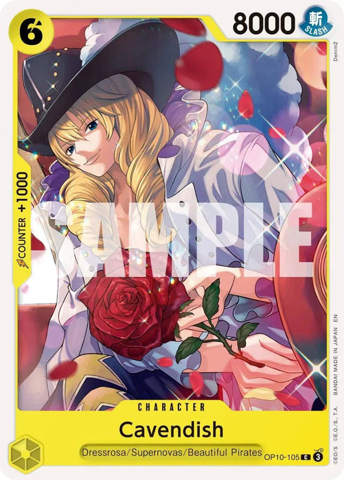 Cavendish (OP10-105) (Reprint) [Premium Booster -The Best- Vol. 2] - for just $0.10! 