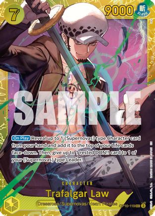 Trafalgar Law - OP10-119 (Reprint) (OP10-119) - Premium Booster -The Best- Vol. 2 Foil - for just $1.23! 