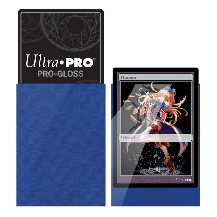 Ultra PRO: Small 60ct Sleeves - PRO-Gloss (Blue) - Just $0! Shop now at Retro Gaming of Denver