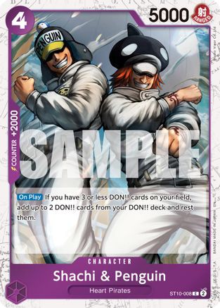 Shachi & Penguin (Pirate Foil) (ST10-008) - Premium Booster -The Best- Vol. 2 Foil - for just $0.08! 