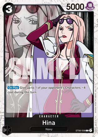 Hina (Pirate Foil) (ST06-008) - Premium Booster -The Best- Vol. 2 Foil - for just $0.13! 