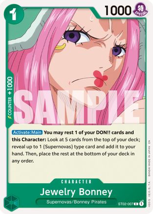Jewelry Bonney - ST02-007 (Reprint) (ST02-007) - Premium Booster -The Best- Vol. 2 - for just $0.18! 