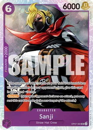 Sanji (Reprint) (OP07-064) - Premium Booster -The Best- Vol. 2 Foil - for just $0.65! 