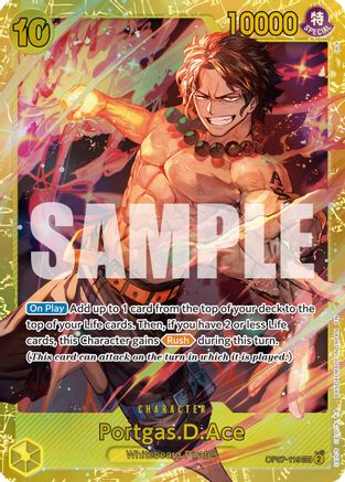 Portgas.D.Ace - OP07-119 (Reprint) (OP07-119) - Premium Booster -The Best- Vol. 2 Foil - for just $1! 