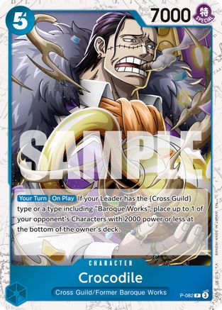 Crocodile - P-082 (Pirate Foil) (P-082) - Premium Booster -The Best- Vol. 2 Foil - for just $0.18! 