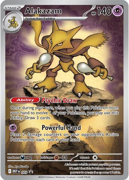 Alakazam (009) [Mega Evolutions Promo] - for just $4.95! 