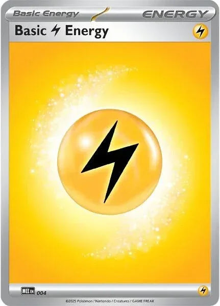 Basic Lightning Energy - 004 [Mega Evolution Energies] - for just $0.10! 