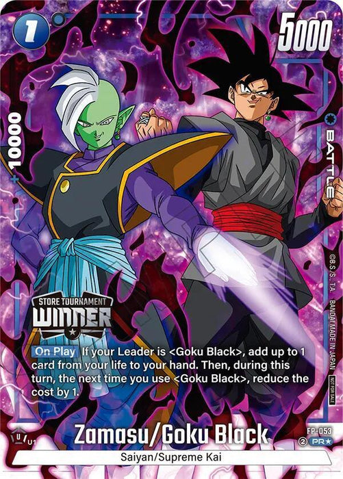 Zamasu/Goku Black (Tournament Pack 08 - Winner) [Fusion World Tournament Cards] - for just $8.15! 