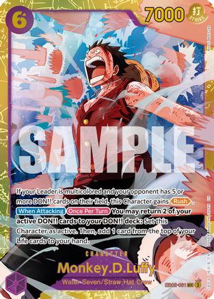 Monkey.D.Luffy - EB02-061 (Reprint) (EB02-061) - Premium Booster -The Best- Vol. 2 Foil - for just $3.48! 