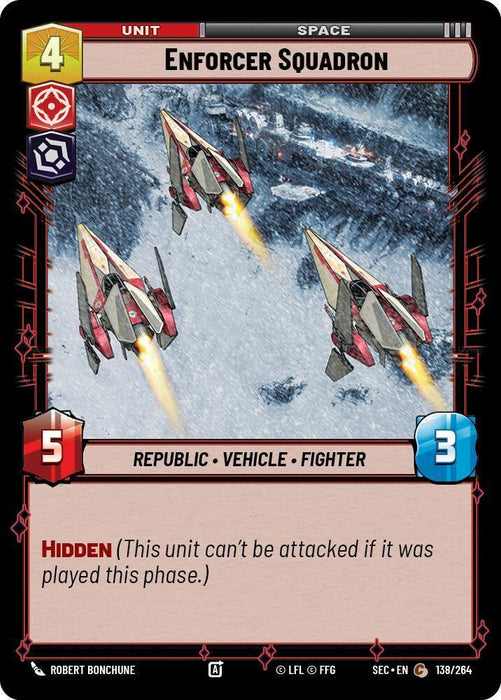 Enforcer Squadron (138/264) (138/264) [Secrets of Power] - for just $0.10! 