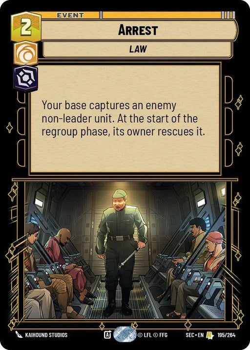 Arrest (195/264) (195/264) [Secrets of Power] - for just $0.50! 