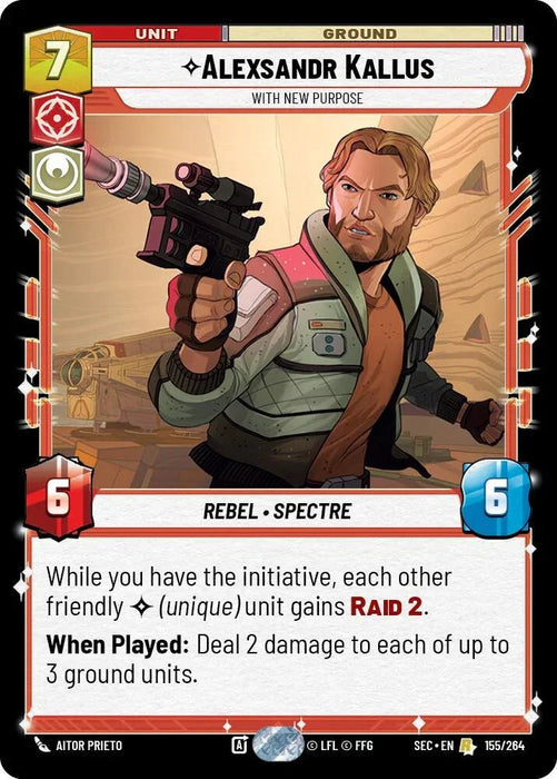Alexsandr Kallus (155/264) - With New Purpose (155/264) [Secrets of Power] - for just $0.15! 