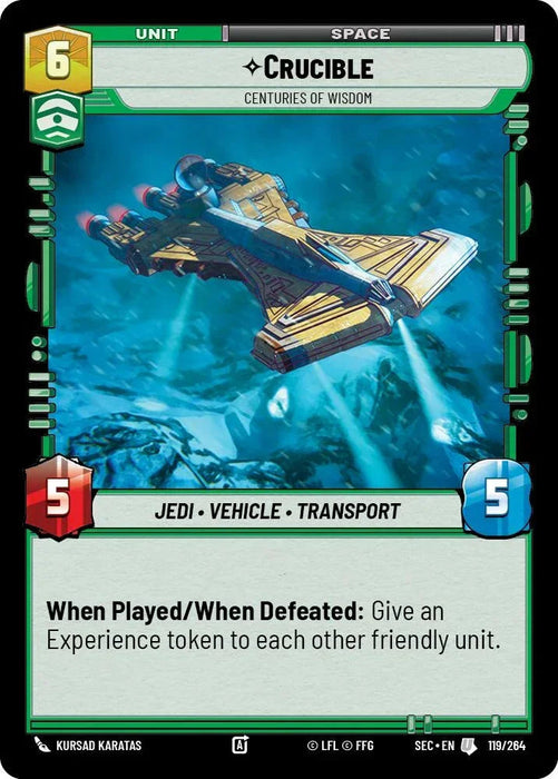 Crucible (119/264) - Centuries of Wisdom (119/264) [Secrets of Power] - for just $0.10! 