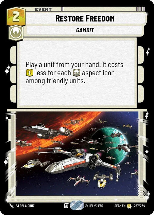 Restore Freedom (257/264) (257/264) [Secrets of Power] - for just $0.15! 