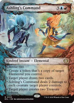 Ashling's Command (Showcase) (ECL-330) - Lorwyn Eclipsed Foil - for just $0.73! 