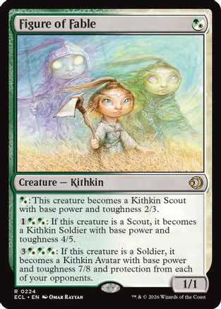 Figure of Fable (ECL-224) - Lorwyn Eclipsed Foil - for just $0.13! 
