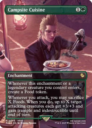 Campsite Cuisine (Borderless) (FIC-464) - Commander: FINAL FANTASY - for just $4.88! 