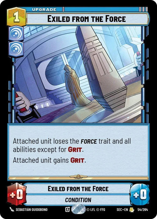 Exiled from the Force (54/264) (54/264) [Secrets of Power] - for just $0.15! 