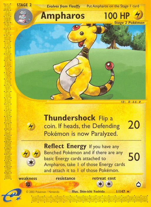 Ampharos (1/147) [Aquapolis] - for just $13.50! 
